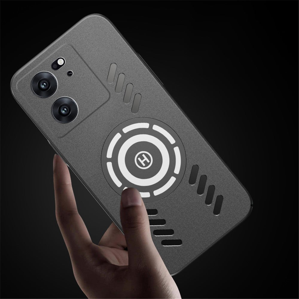 mobilskal för Xiaomi Redmi K60 Ultra / 13T / 13T Pro Magnetiskt skal Värmeavledningshål Hårt PC-bakstycke