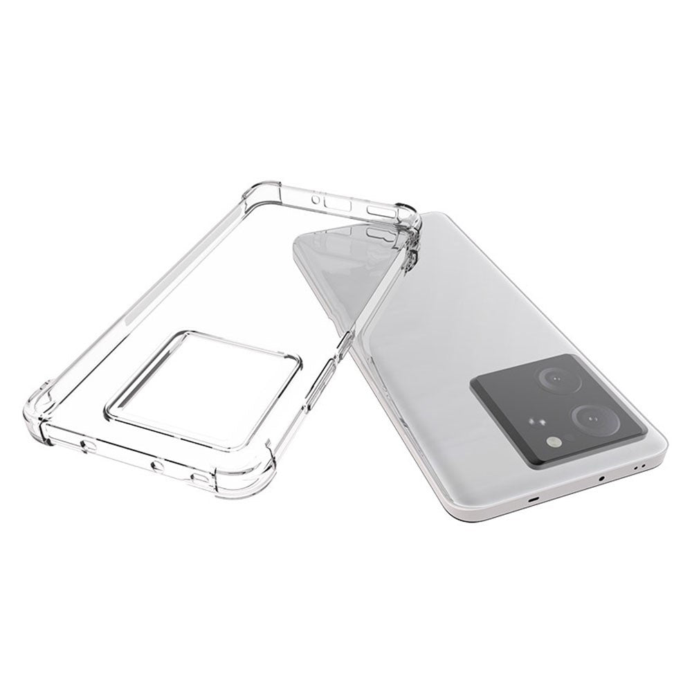 For Xiaomi 13T / 13T Pro Shockproof Phone Cover Transparent Anti-Scratch Soft TPU Cell Phone Case