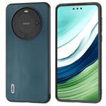 ABEEL mobilskal till Huawei Mate 60 Pro, Nappatextur i äkta koläder med PC+TPU-beläggning