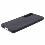 Carbon Fiber TPU Protective Case for Samsung Galaxy S23 FE , Anti-Scratch Phone Cover