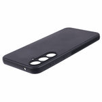 Carbon Fiber TPU Protective Case for Samsung Galaxy S23 FE , Anti-Scratch Phone Cover