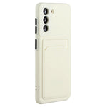 For Samsung Galaxy S23 FE Drop-proof Card Holder Back Cover Soft TPU Phone Case