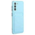 For Samsung Galaxy S23 FE Drop-proof Card Holder Back Cover Soft TPU Phone Case