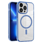 Magnetic Case for iPhone 13 Pro Max , PC + TPU Transparent Phone Cover Compatible with MagSafe