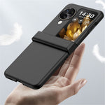 For Oppo Find N3 Flip 5G Hinge Protection PC Phone Case Skin-Touch Anti-Scratch Cover