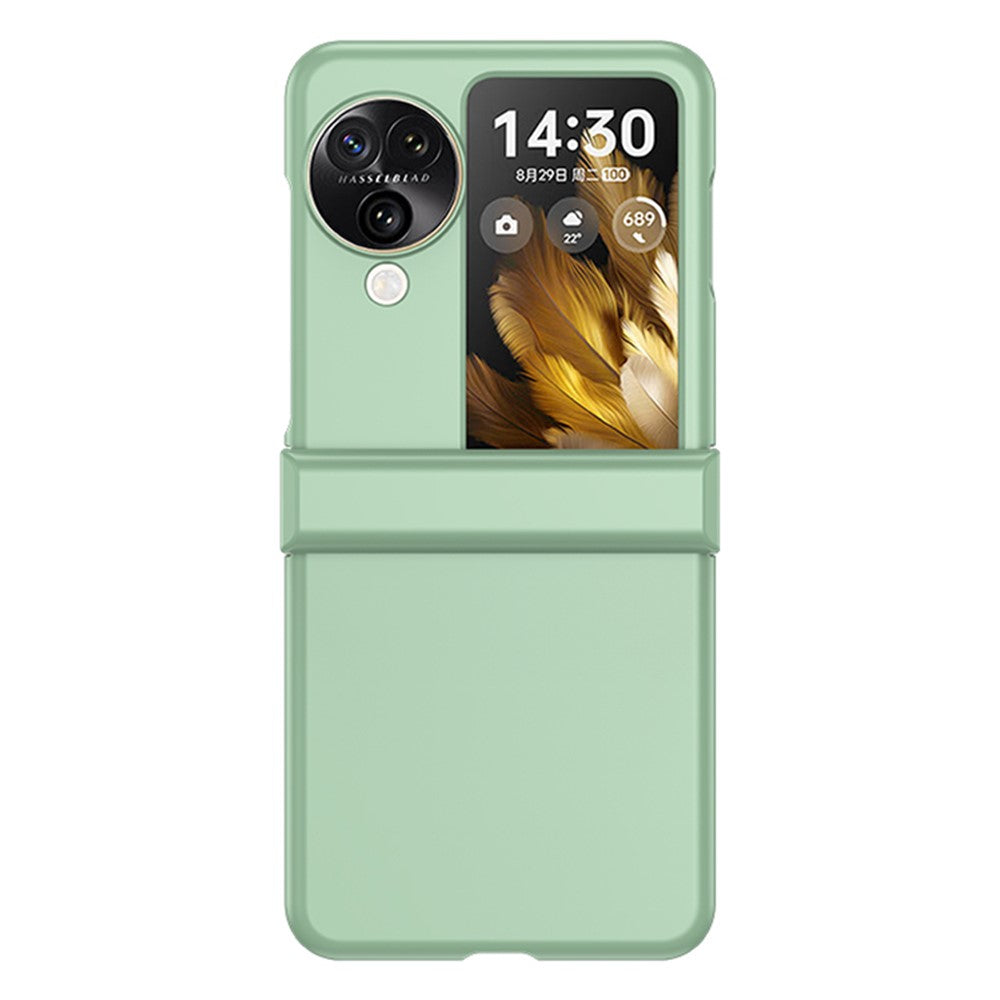 For Oppo Find N3 Flip 5G Hinge Protection PC Phone Case Skin-Touch Anti-Scratch Cover