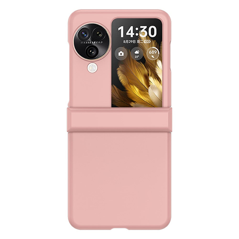For Oppo Find N3 Flip 5G Hinge Protection PC Phone Case Skin-Touch Anti-Scratch Cover