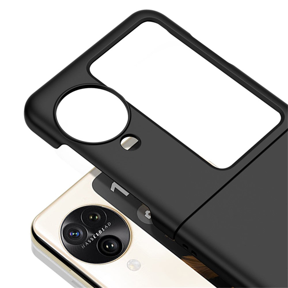 For Oppo Find N3 Flip 5G Slim PC Phone Case Skin-Touch Shockproof Cover