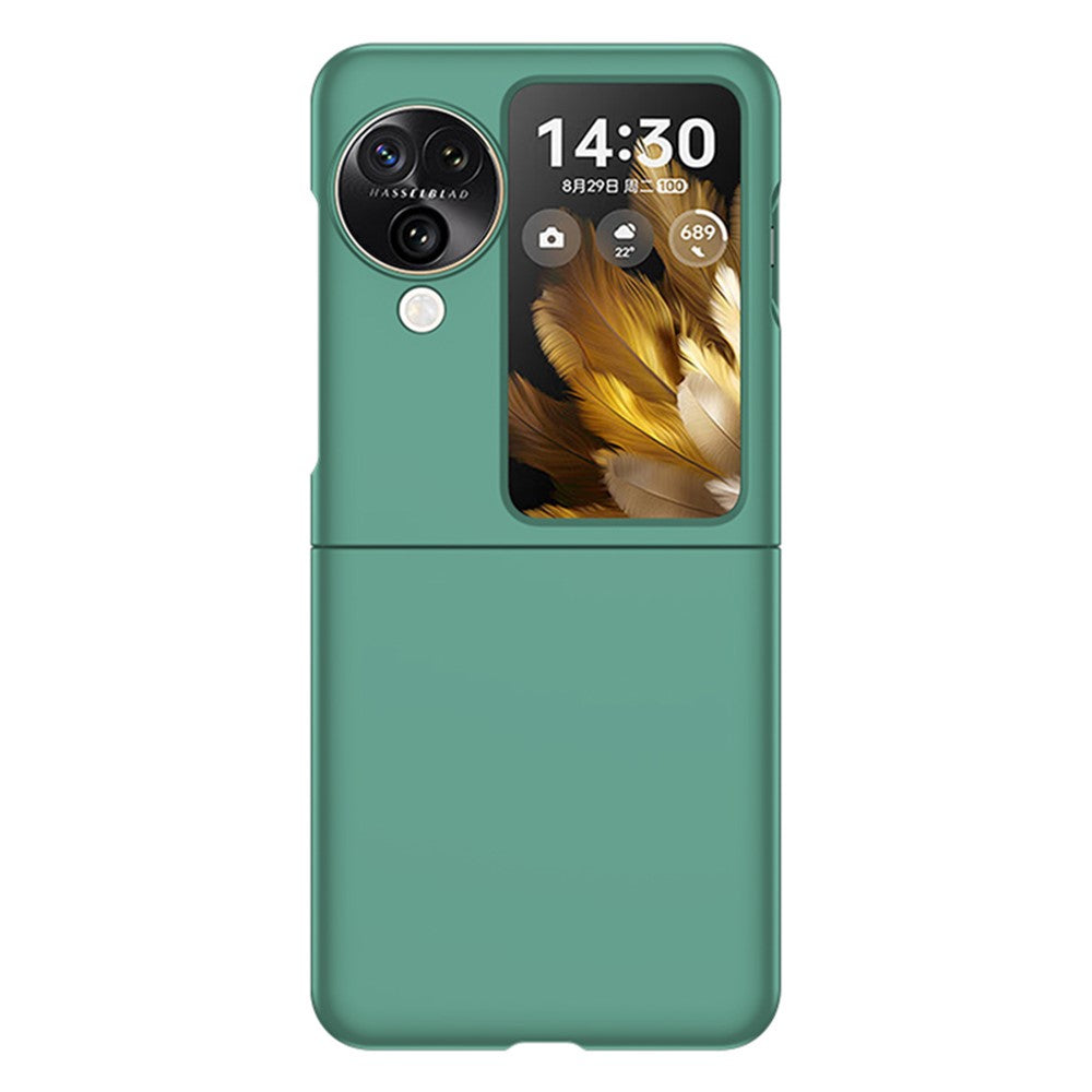 For Oppo Find N3 Flip 5G Slim PC Phone Case Skin-Touch Shockproof Cover
