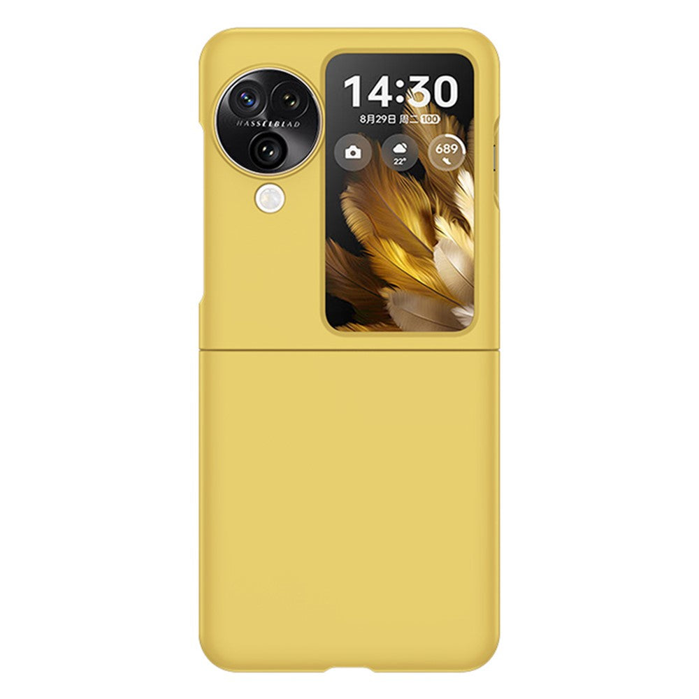 For Oppo Find N3 Flip 5G Slim PC Phone Case Skin-Touch Shockproof Cover