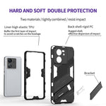 For Xiaomi Redmi K60 Ultra / 13T / 13T Pro PC+TPU Kickstand Back Cover Shockproof Protective Phone Case