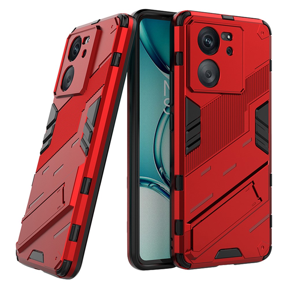 For Xiaomi Redmi K60 Ultra / 13T / 13T Pro PC+TPU Kickstand Back Cover Shockproof Protective Phone Case