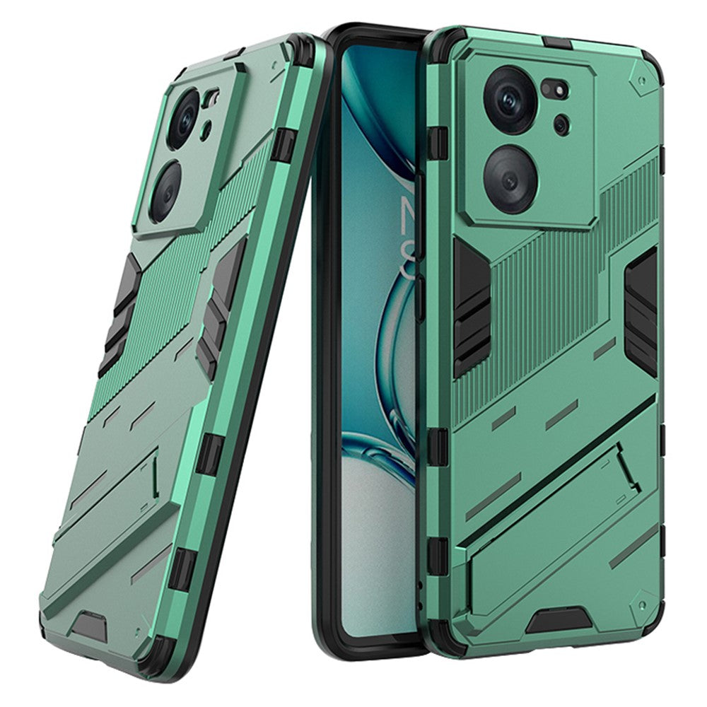 For Xiaomi Redmi K60 Ultra / 13T / 13T Pro PC+TPU Kickstand Back Cover Shockproof Protective Phone Case
