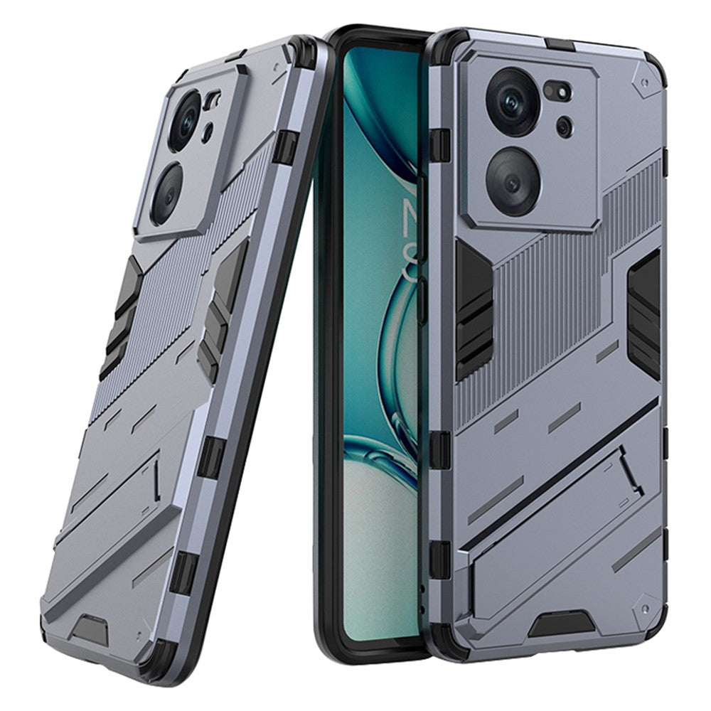 For Xiaomi Redmi K60 Ultra / 13T / 13T Pro PC+TPU Kickstand Back Cover Shockproof Protective Phone Case