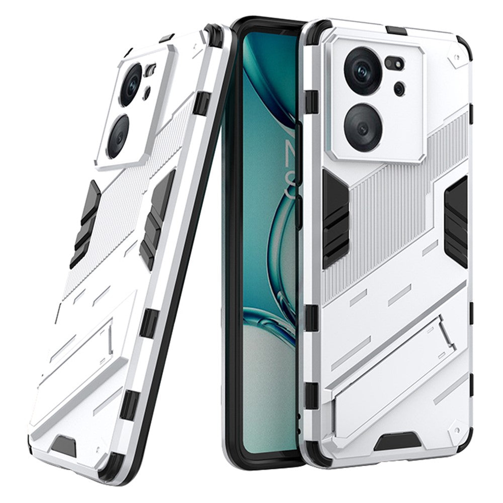For Xiaomi Redmi K60 Ultra / 13T / 13T Pro PC+TPU Kickstand Back Cover Shockproof Protective Phone Case