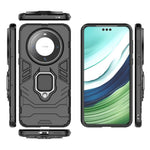 Huawei Mate 60 Pro TPU+PC Skyddsskal Ringhållare Stöd mobilskal