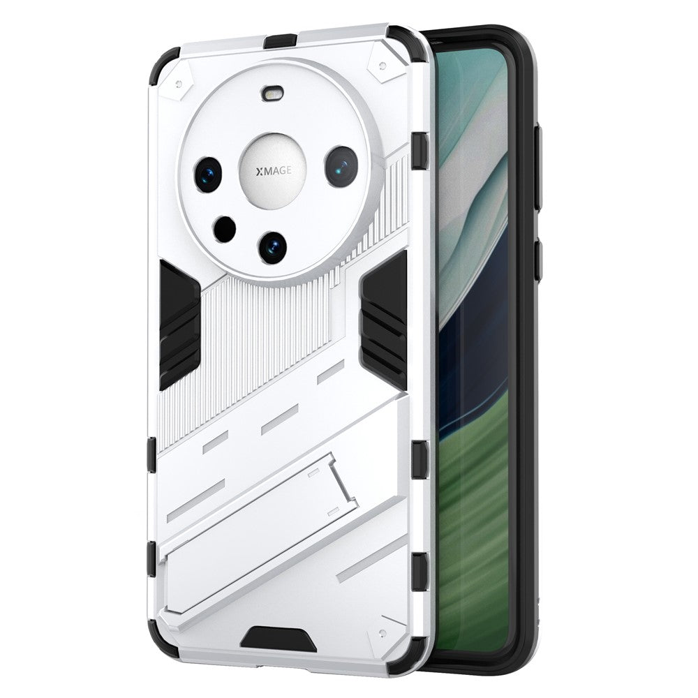 For Huawei Mate 60 Pro Kickstand Back Cover PC+TPU Shockproof Smartphone Case