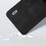 ABEEL For Huawei Mate 60 Cowhide Texture Phone Case PU Leather Coated TPU+PC Hybrid Protective Cover