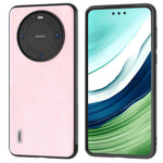 ABEEL For Huawei Mate 60 Cowhide Texture Phone Case PU Leather Coated TPU+PC Hybrid Protective Cover
