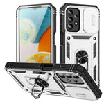 Samsung Galaxy A23 4G / 5G (Global version) PC+TPU stativskal med glidande kameraskydd