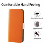 Phone Case for iPhone 15 Plus , Stand Wallet Litchi Texture Candy Color PU Leather Flip Cover
