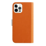 Phone Case for iPhone 15 Pro, Stand Wallet Litchi Texture Candy Color PU Leather Anti-scratch Cover