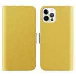 Phone Case for iPhone 15 Pro, Stand Wallet Litchi Texture Candy Color PU Leather Anti-scratch Cover