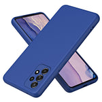 Gummerat 2,2 mm TPU-mobilskal för Samsung Galaxy A52 4G / 5G / A52s 5G, stötdämpande fiberfoder