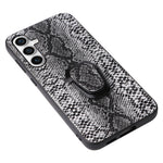 For Samsung Galaxy S23 FE PU Leather+TPU+PC Phone Cover Kickstand Cell Phone Back Case