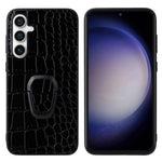 For Samsung Galaxy S23 FE PU Leather+TPU+PC Phone Cover Kickstand Cell Phone Back Case