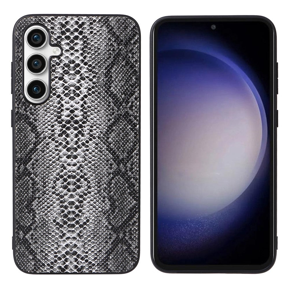 PU + PC+TPU Cell Phone Case for Samsung Galaxy S23 FE Anti-drop Mobile Phone Back Cover