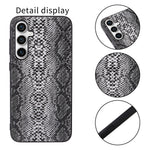 PU + PC+TPU Cell Phone Case for Samsung Galaxy S23 FE Anti-drop Mobile Phone Back Cover
