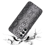 PU + PC+TPU Cell Phone Case for Samsung Galaxy S23 FE Anti-drop Mobile Phone Back Cover