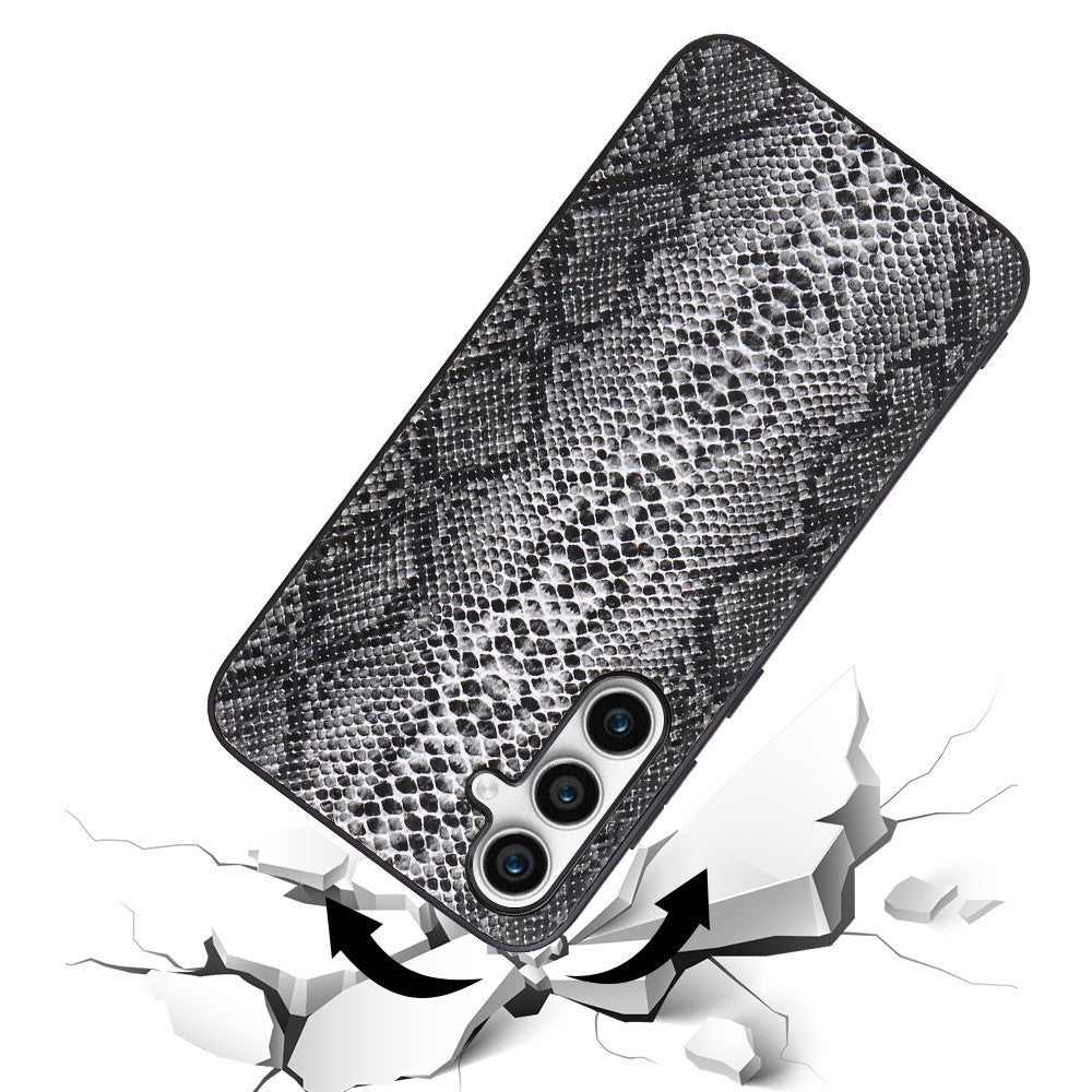 PU + PC+TPU Cell Phone Case for Samsung Galaxy S23 FE Anti-drop Mobile Phone Back Cover