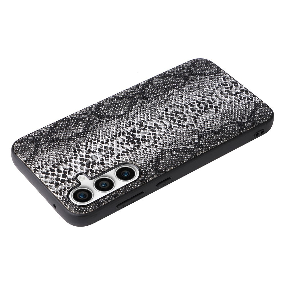 PU + PC+TPU Cell Phone Case for Samsung Galaxy S23 FE Anti-drop Mobile Phone Back Cover