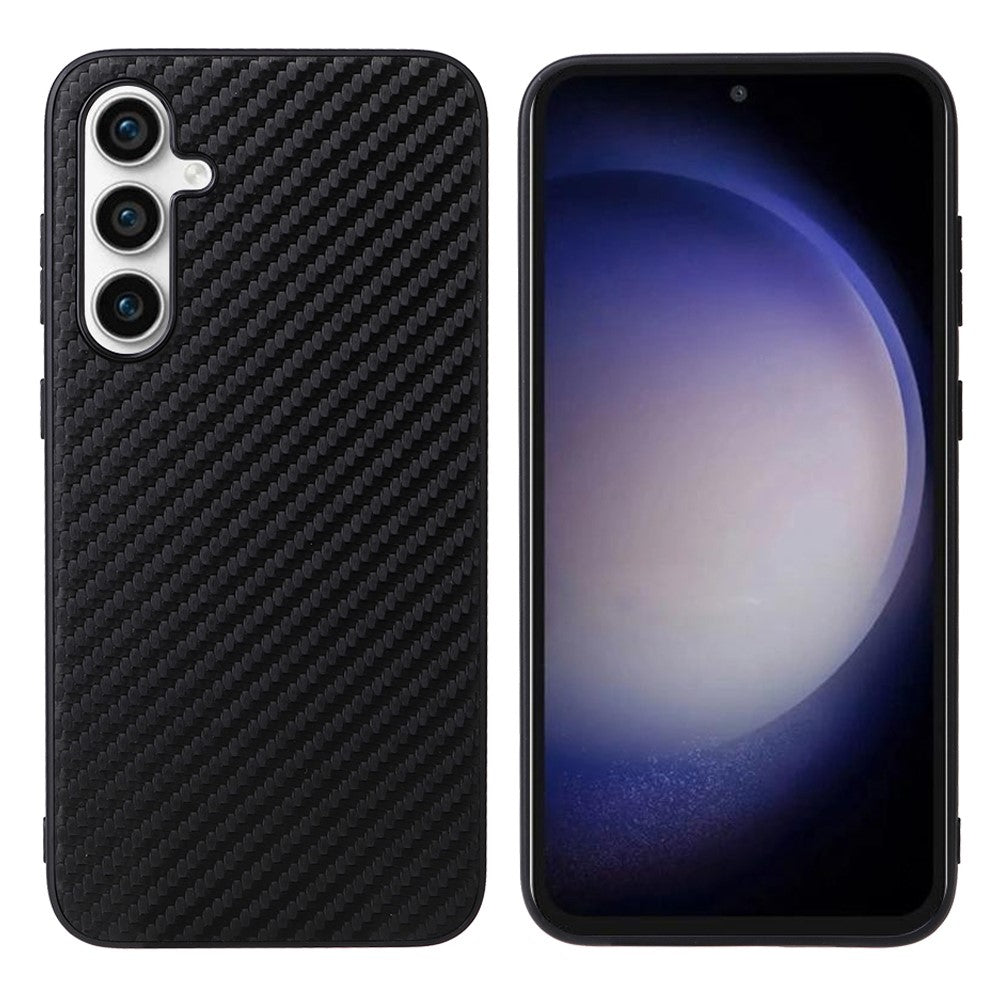 PU + PC+TPU Cell Phone Case for Samsung Galaxy S23 FE Anti-drop Mobile Phone Back Cover
