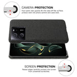Slim-Fit Phone Shell for Xiaomi Redmi K60 Ultra / 13T / 13T Pro Cloth+Hard PC Protective Phone Cover Case