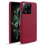 Slim-Fit Phone Shell for Xiaomi Redmi K60 Ultra / 13T / 13T Pro Cloth+Hard PC Protective Phone Cover Case