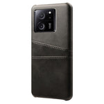 For Xiaomi Redmi K60 Ultra / 13T / 13T Pro Smartphone Cover Dual Card Slots PU Leather Coated PC Protective Case