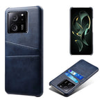 For Xiaomi Redmi K60 Ultra / 13T / 13T Pro Smartphone Cover Dual Card Slots PU Leather Coated PC Protective Case