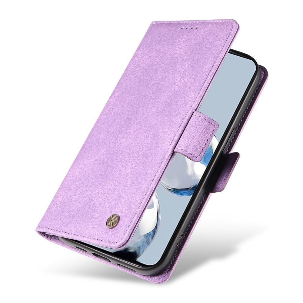 YIKATU YK-005 Wallet Phone Case for Xiaomi 12T 5G / 12T Pro 5G / Redmi K50 Ultra , Skin-touch PU Leather Stand Cover