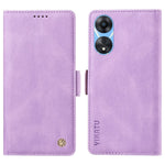 YIKATU YK-005 PU Leather Folio Cover for Oppo A58 5G / A78 5G , Skin-touch Wallet Stand Phone Case