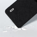 ABEEL For Huawei Mate 60 Pro Cowhide Leather Coating Phone Case Cross Texture TPU+PC Cover