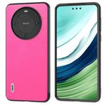 ABEEL För Huawei Mate 60 Pro Texturerat mobilskal PU Läderbelagt TPU Reptåligt mobilskal