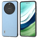 ABEEL För Huawei Mate 60 Pro Texturerat mobilskal PU Läderbelagt TPU Reptåligt mobilskal