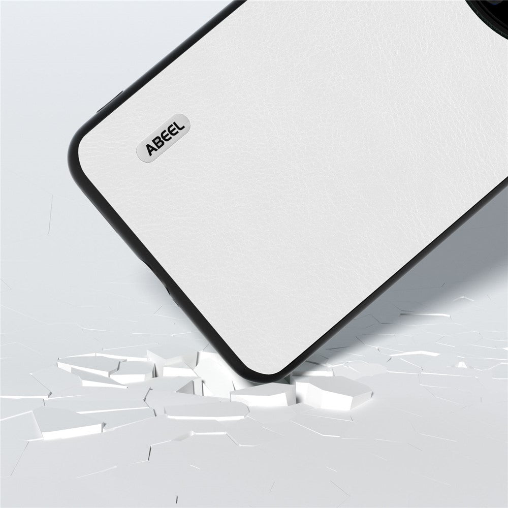 ABEEL Phone Case for Huawei Mate 60 , Slim-Fit Phone Shell Litchi Texture PU Leather + PC Cover