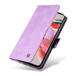 YIKATU YK-005 For Xiaomi Redmi Note 12 4G Skin-touch Phone Case Cover PU Leather Wallet Stand Shell