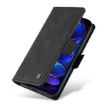 YIKATU YK-005 For Xiaomi Redmi Note 12 Pro+ 5G Phone Cover Skin-touch PU Leather Wallet Case