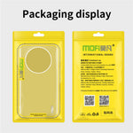 MOFI För Huawei Mate 60 Mobilmobilskal HD Transparent mobilskal Stötsäkert Bakstycke