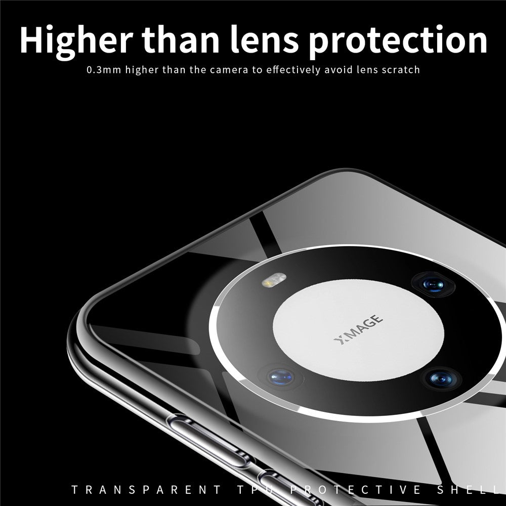 MOFI För Huawei Mate 60 Mobilmobilskal HD Transparent mobilskal Stötsäkert Bakstycke
